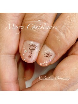 ビンタン(Bintang)/クリスマスネイル