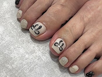 ネイルアンドアイラッシュ ラビ(Nail&Eyelash Ravi)/リボンアート