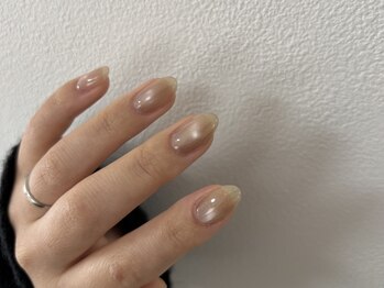 アンジュブラウン(angebrown)の写真/【難波/なんば】自爪に優しいパラジェル使用☆自爪の健康を第一に考えた施術で、健康的な美Nailをご提供♪