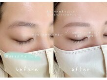 エヌジュ(N : ju)/眉WAXスタイリング