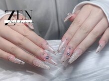 ゼン ネイル デザイン 池袋(ZEN NAIL DESIGN)/題長さだしやり放題×つけ放