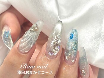 リノ ネイル(Rino nail)/ブルーマーメイド 80811