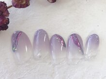 ナル バイ ネイルブレイク(Nalu by Nail Break)/パープル×カメレオンミラー