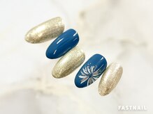 ファストネイル ロコ 志免店(FASTNAIL LOCO)/浴衣ネイル【11936】　8月～