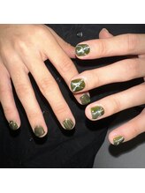 エムネイル(Ｍ)/メンズ秋ネイル