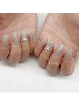 アイネイルズ 東花園店(I.NAILS)/細フレンチネイル