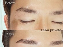 ラカプライベート(LaKa private)/眉毛WAX &パーマ