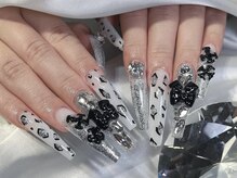 ルーツ(ROOTS)/ヒョウ柄ネイル　担当Mao