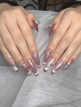 キアラネイルサロン/チップ長さだしマグネット