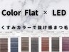 【新規】オフ込み〈くすみカラーエクステ〉LED140本☆¥7100/ダブルフラット