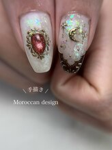 リジョイスネイル(REJOICE)/ayuri〈手描き〉