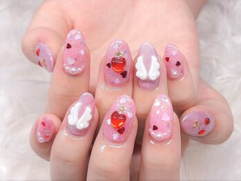 シナモンネイル(cinnamonnail)/ハートネイル