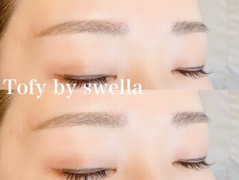 トフィー バイ スウェラ(Tofy by swella)/アイブロウスタイリングWAX