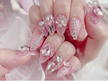 ミス シャーリー(Miss Shirley)/【ピンクキラキラフラッシュ】