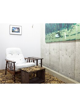 個室があるサロン