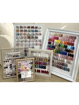 カラー・パーツの種類が豊富