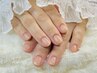 【深爪・縦筋・自爪育成ケア×ジェルコース】リピート専用