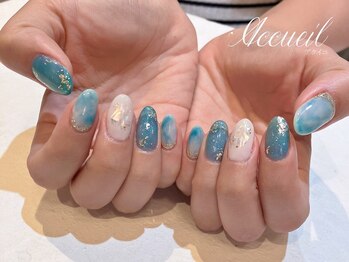 アクイユ 銀座店(ACCUEIL)/Last夏色ネイル