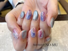 大理石ネイル