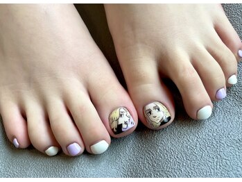 ネイルサロン ブリリアント(Nail Salon Brilliant)/フットキャラネイル2