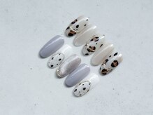 アバネイル 藤が丘(AVA NAIL)/【大人レオパードネイル】