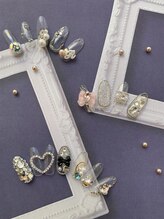 ネイルキュート アンド クールラッシュ 亀有店(nailcute & CoolLash)/パーツ組み合わせ♪