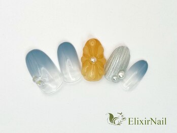 エリクサーネイル 五反田(Elixir Nail)/定額b カジュアル/クーポン使用