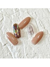 ミュナ(myuna)/オーロラミラーネイル