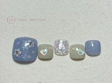 ネイルメゾン 梅田(NAIL MAISON)/キラキラオーロラ