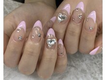 パーミル アイ アンド ネイル クマモト(permille ‰ eye&nail Kumamoto)/ピンクフレンチ