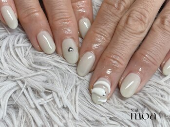 モア(moa)/干支ネイル シンプル お正月