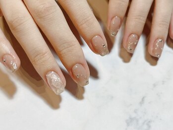 ムー(moo)/ビジューネイル