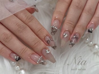 ニア ネイルサロン 大阪駅前第2ビル(Nia)の写真/初回&4週間以内オフ無料!【Niaオフィスデザインコース】豊富なdesignから選べる◎ピッタリのnailが見つかる