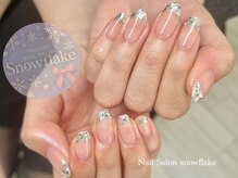 スノーフレーク(Snowflake)/ガラスフレンチ☆