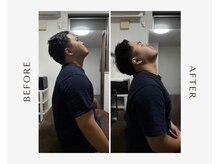 やまき整体の雰囲気（「もみほぐし＆ストレッチ」before/after になります！）