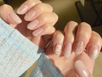 リア(LIA)/桜餅イメージのネイル