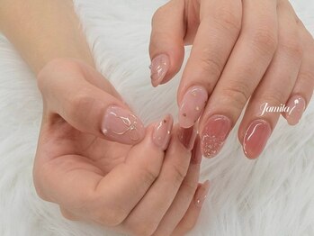 桜ピンクネイル