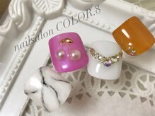 ネイルサロン カラーエイト(Nailsalon COLOR.8)/フットネイル・定額デザイン