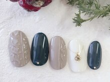 ナル バイ ネイルブレイク(Nalu by Nail Break)/ニット×モスグリーン