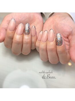 アンドボー(&Beau)/ラメフレンチ