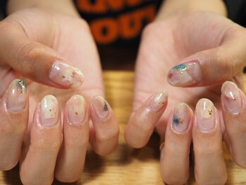 ネイルサロン ユーズ(USE.)/結婚式のお着物カラー