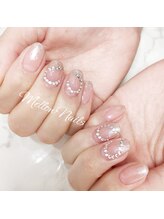 メロウ/キラキラ★ハートネイル