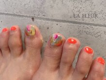 ラ フルール(La Fleur)/foot親指art ◆ La Fleur