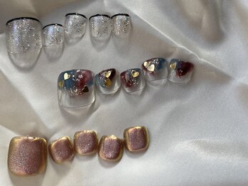 エル(alle.)/フットdesignコースサンプル♪