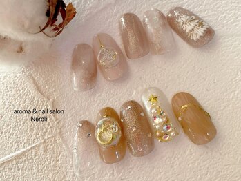 ネロリ(Neroli)/クリスマスネイル