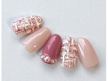 ビーネイル ヘルシー(Be NaiL healthy)/ツイードネイル