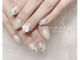 ストーン×ハートネイル