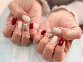 ツイードネイル