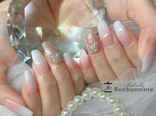 ネイル ボンボニエール 京阪シティモール天満橋店(Nail bonbonniere)/エアブラシでベイビーブーマー♪