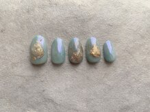 エンジェリック カラーズ(Angelic colors)/ブルーニュアンスネイル